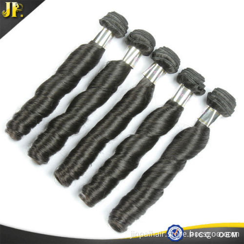 Factory direct wholesale price of indian spring curl hair extension